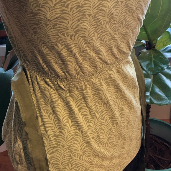 American Eagle ribboned puff sleeves top - Picture 3 of 5